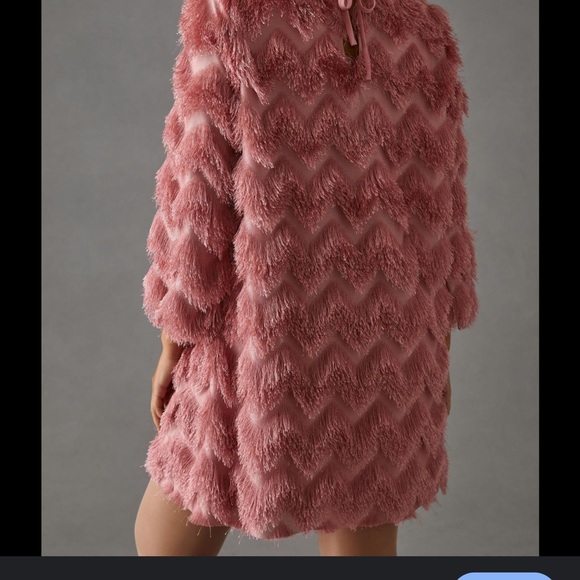 Brand new Fringe dress, in Dusty Pink - Picture 3 of 4